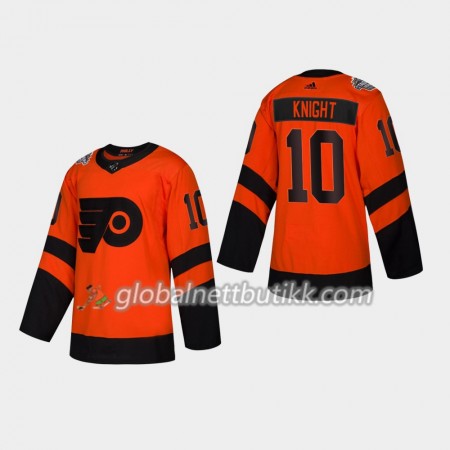 Philadelphia Flyers Hockeydrakt Corban Knight 10 2019 Stadium Series Adidas Authentic - Herre